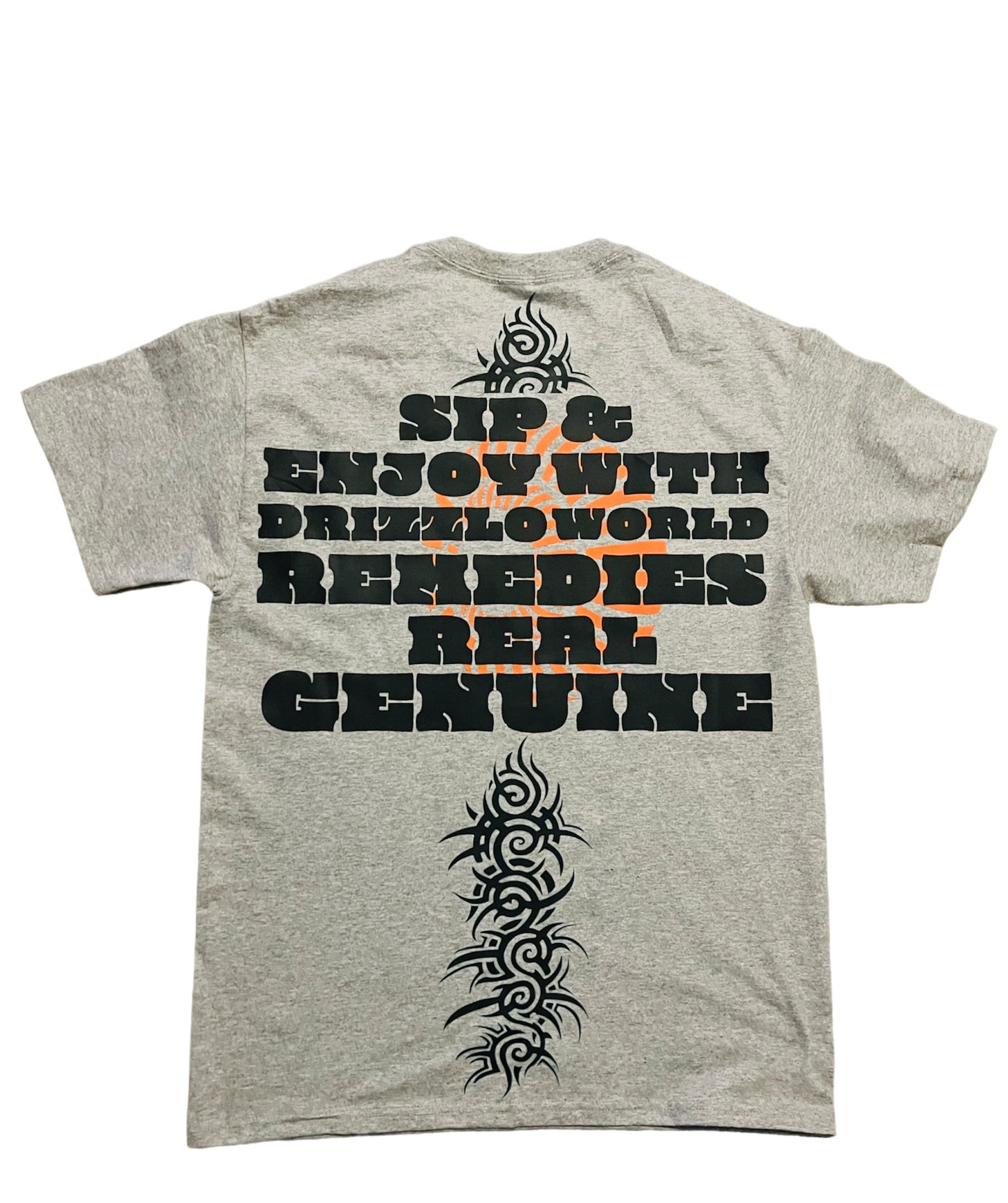 Remedies Graphic Tee-GRY