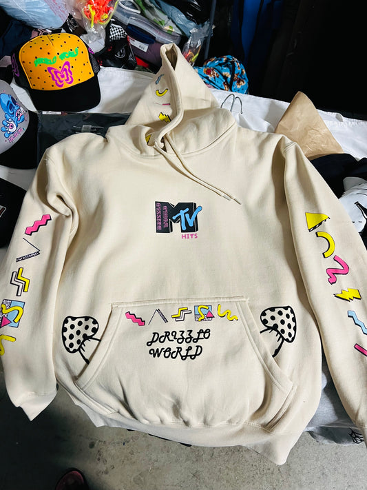 Drizzlo MT Hits Hoodie-Beige