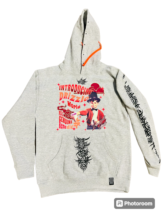 Remedies Graphic Hoodie-GRY