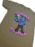 Purple Syrup T-Shirt-OLIVE