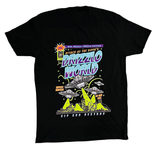 Planet Ufo Tee- BLK